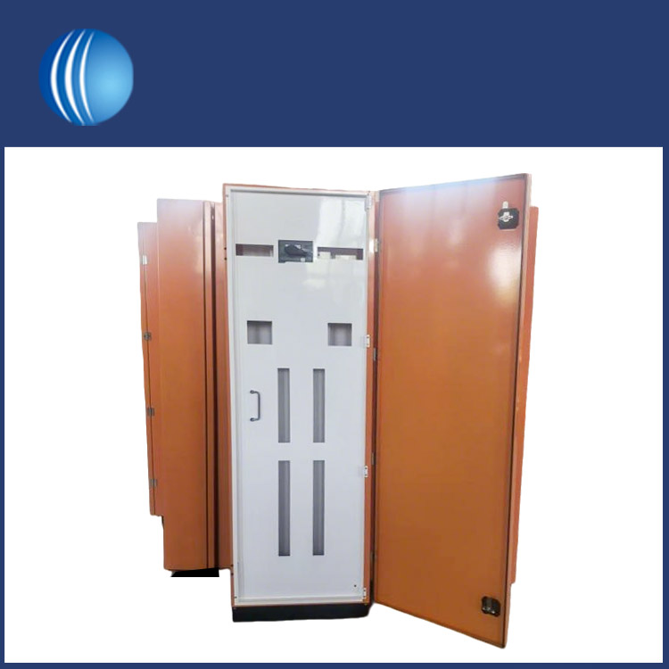 Gabinete de distribución de doble puerta de color