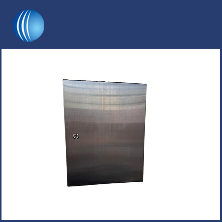 Cajas de distribución de acero inoxidable cepillado